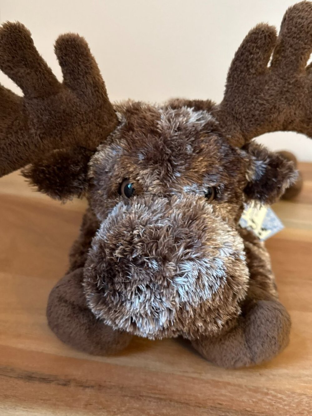 New Aurora World Flopsie MOOSE plush stuffed animal 2017  12" Moosey #06865 - Picture 3 of 16